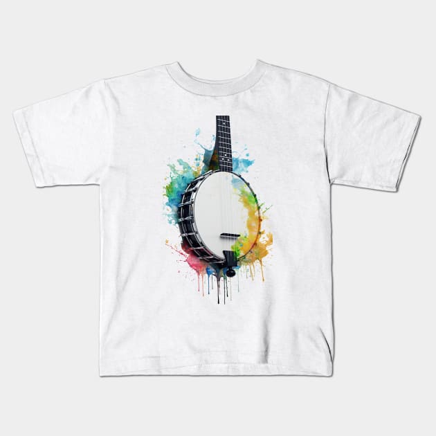 Banjo Kids T-Shirt by Urban Archeology Shop Gallery